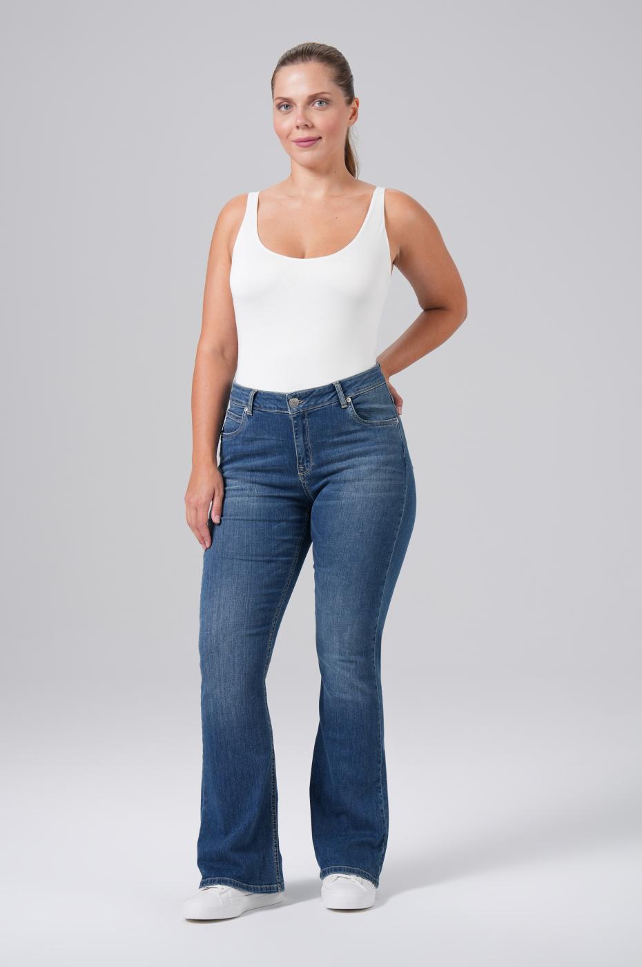 Fiona Bootcut - Calm Blue